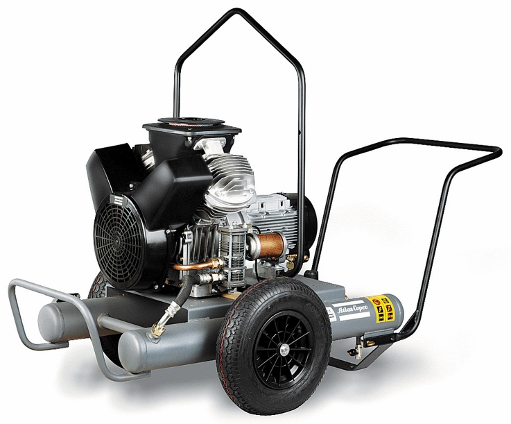 Поршневой компрессор Atlas Copco LT2-20 (1ph) Trolley