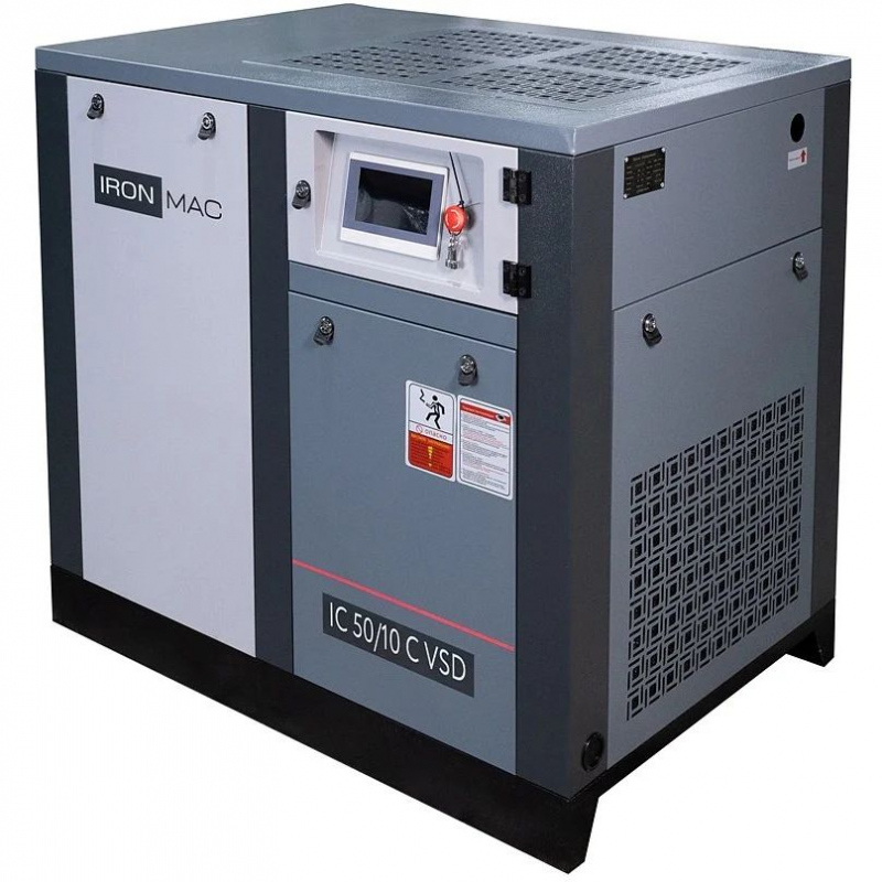Винтовой компрессор IRONMAC IC 50/10 C VSD (IP 54)
