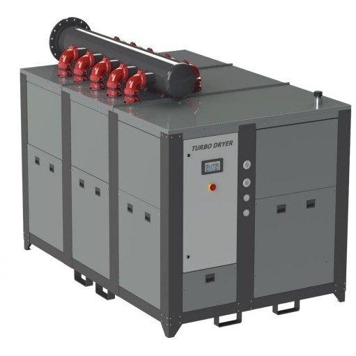 Рефрижераторный осушитель Dalgakiran DryAir Turbo DTD 15000 W c водяным охлаждением