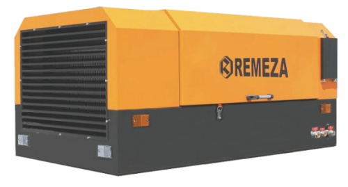 Дизельный компрессор Remeza ДК-3/7РД Стационарный