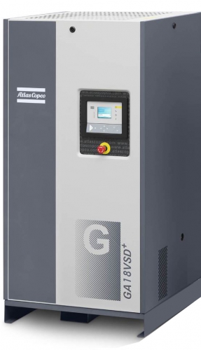 Винтовой компрессор Atlas Copco GA 18 VSD+